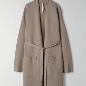 Aritzia Babaton Ty Belted Long Cardigan